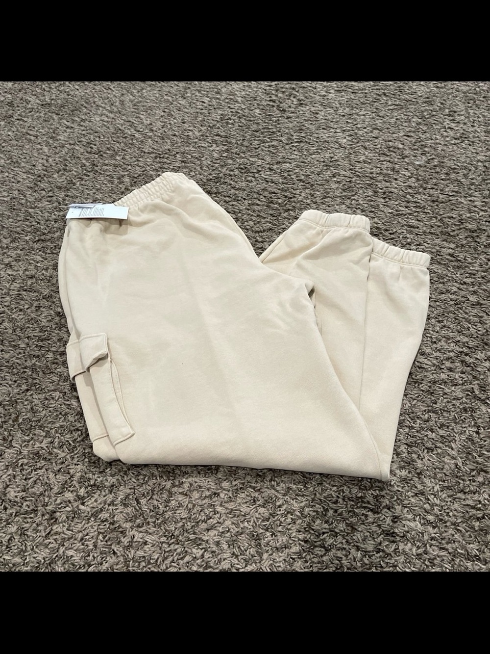 Champion NWT cargo sweatpants in Irish cream size 1X